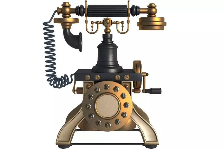 fVintage Home Devices Collection 3D model_11