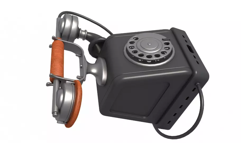 fVintage Home Devices Collection 3D model_16