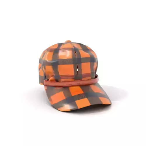 Plaid Baseball Cap model pack