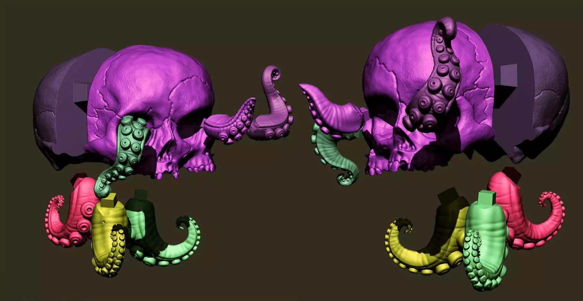 Souls of the Dark Ocean 3D print model_6