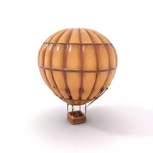 Vintage Balloon model pack Low-poly 3D model