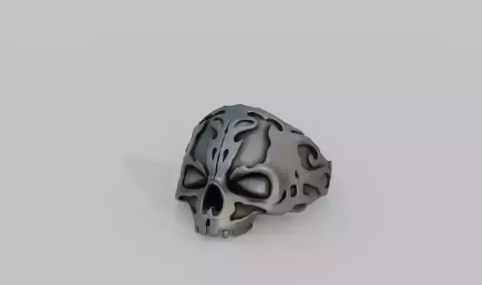 Skull Ring A01