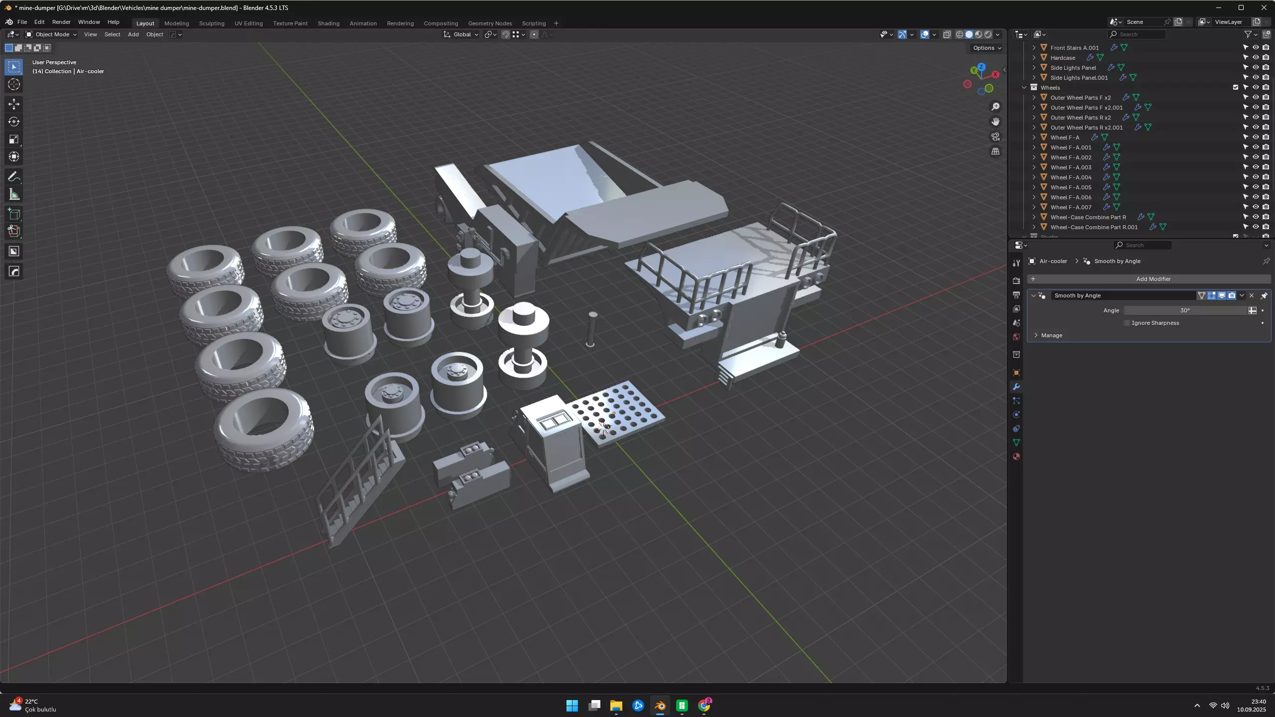 Mine Dumper 3D Printable Model 3D print model