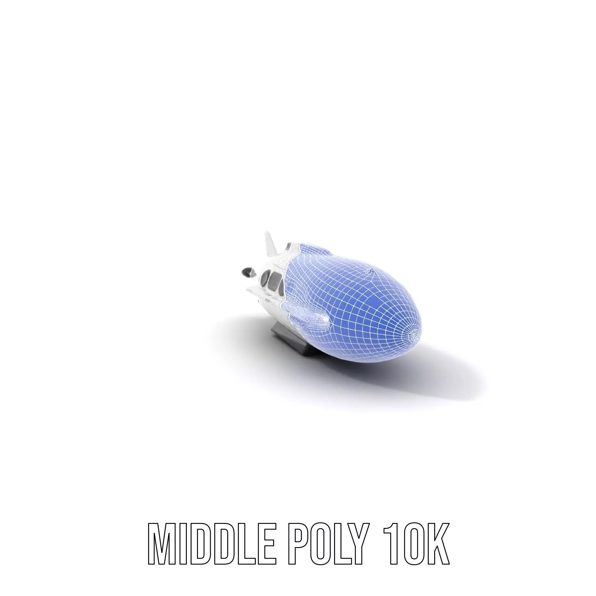Sleek White Submarine model pack Low-poly 3D model_21
