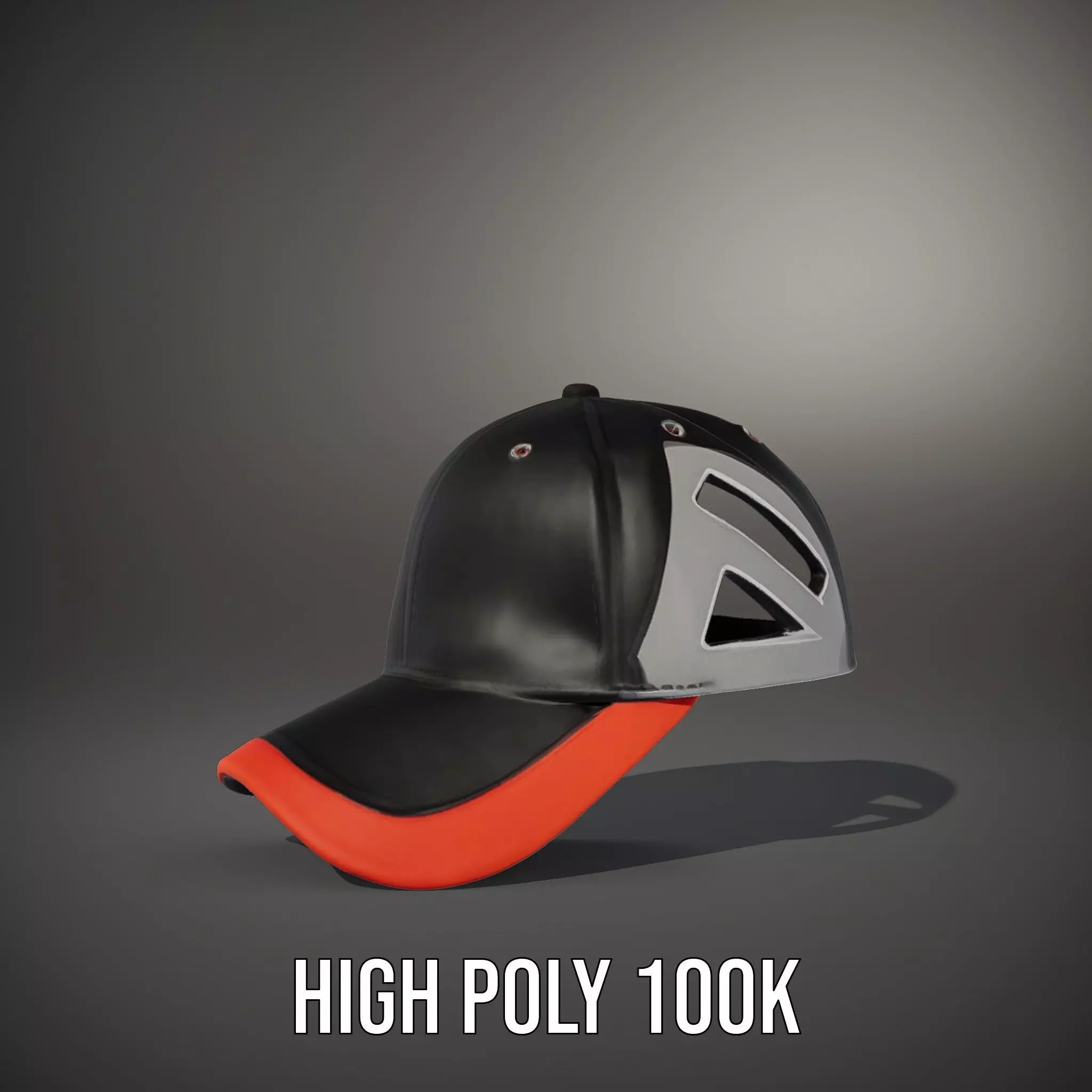 Sporty Hybrid Cap model pack Low-poly 3D model_10