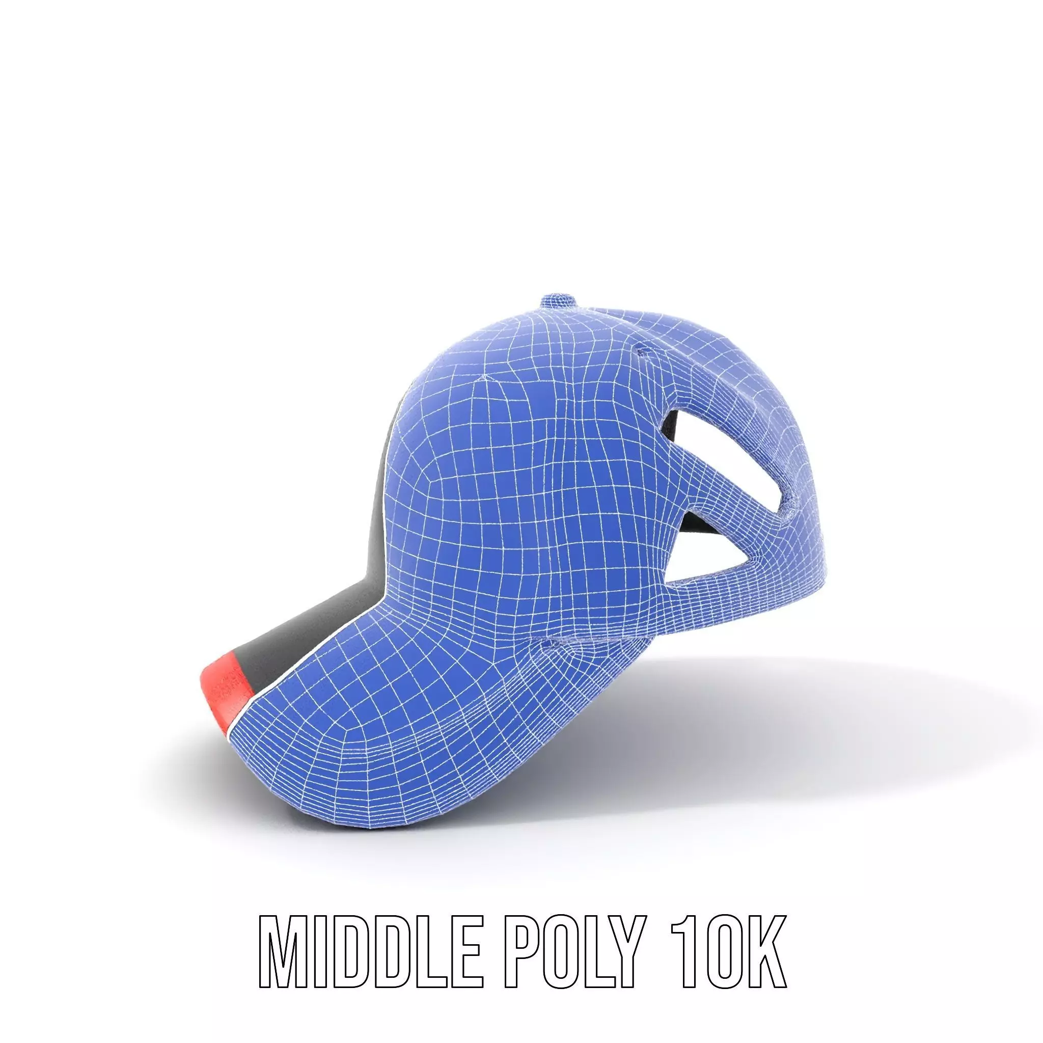 Sporty Hybrid Cap model pack Low-poly 3D model_22