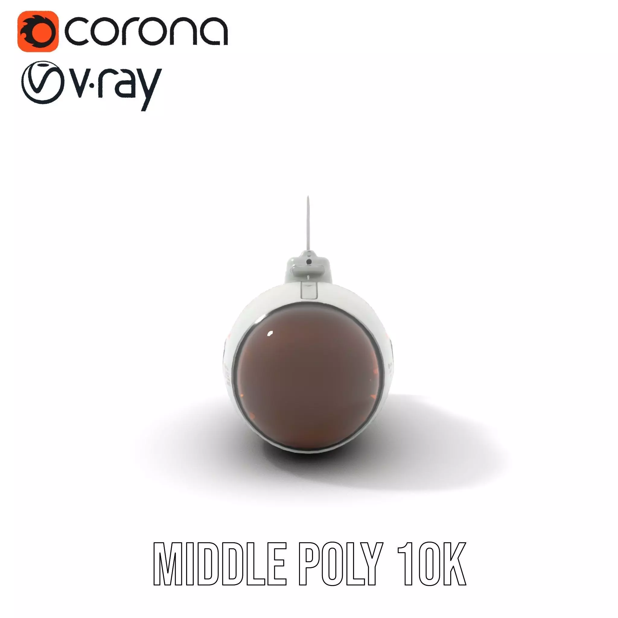 Futuristic Submarine model pack Low-poly 3D model_11