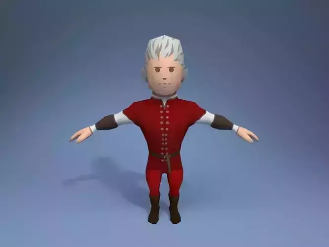 Medieval character nobleman 4