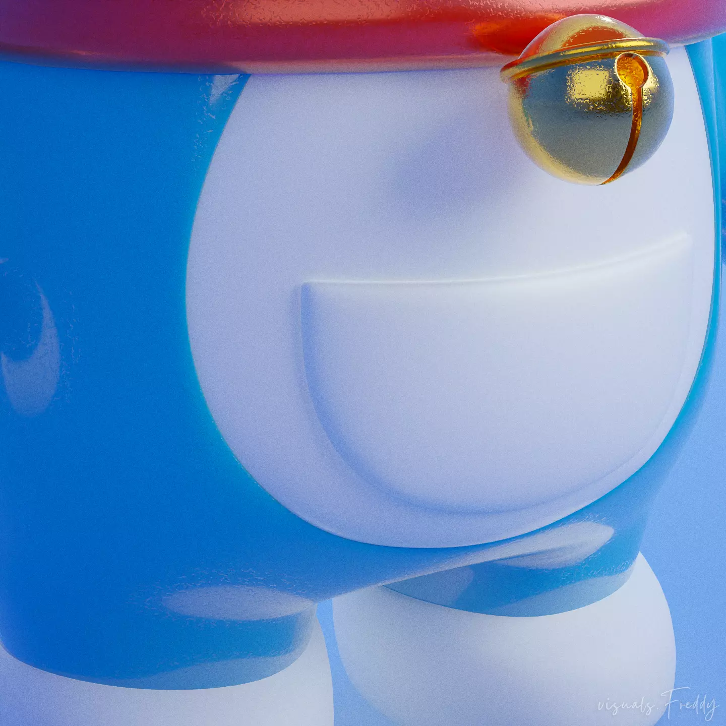 Doraemon 3D model_2