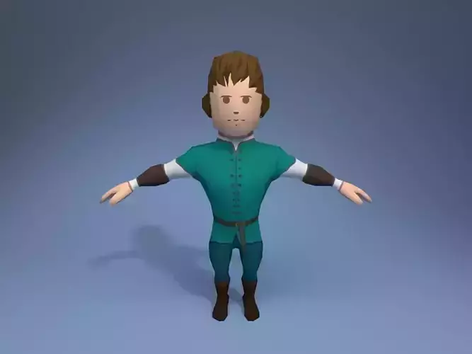 Medieval character noble 1