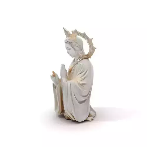 Majestic Ivory Statue model pack Low-poly 3D model