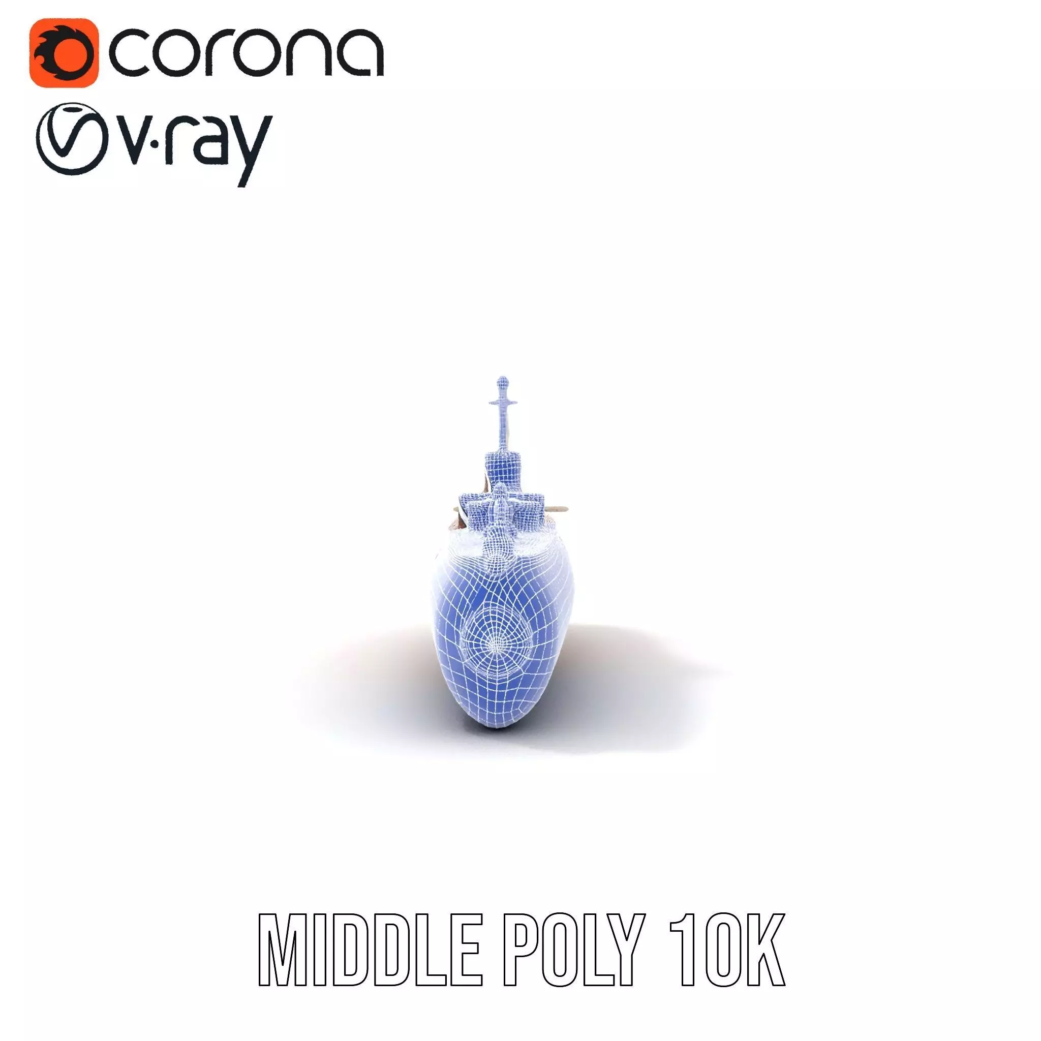 Antique Brass Submarine model pack Low-poly 3D model_26