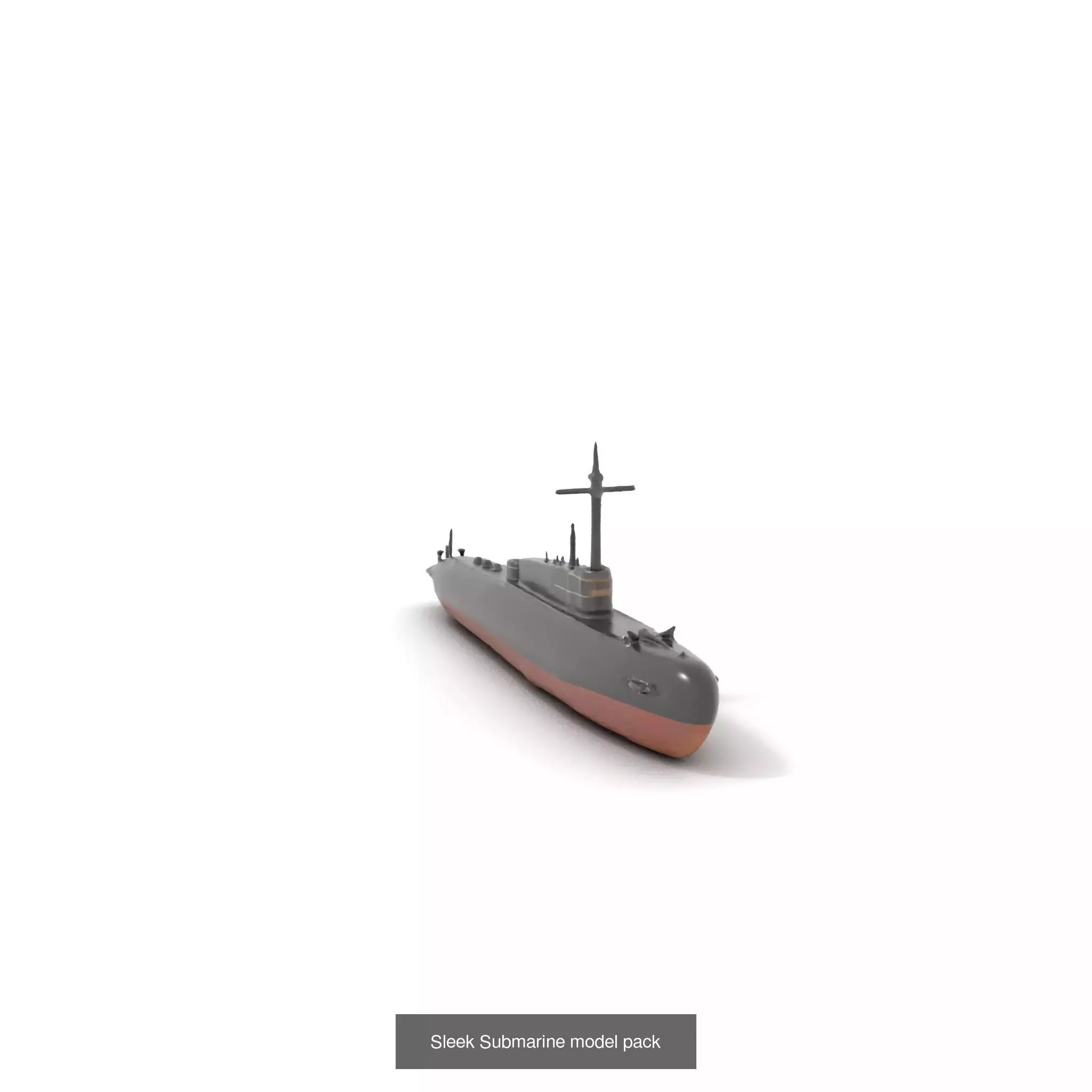 Submarine Models Pack 3D Model Collection_55