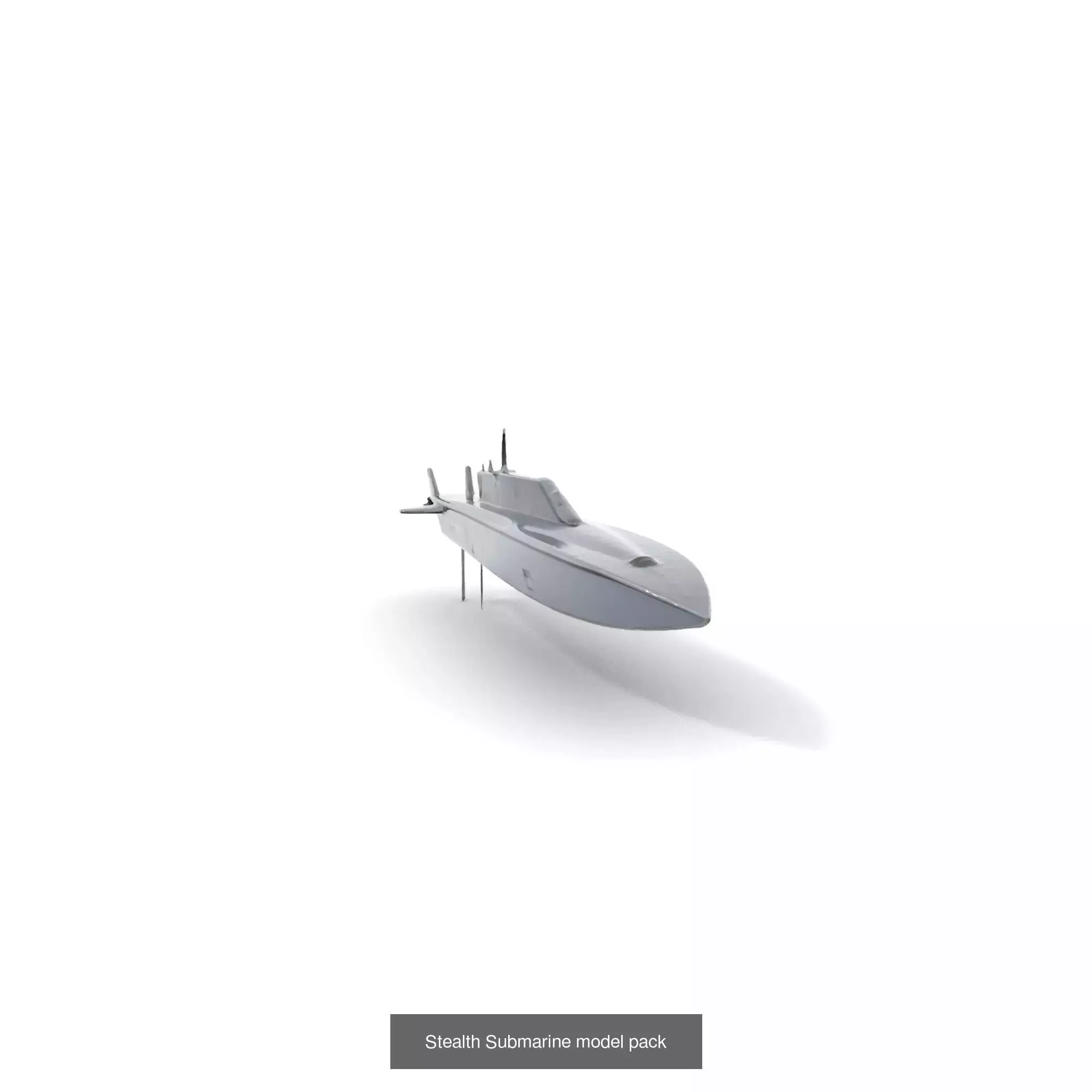 Submarine Models Pack 3D Model Collection_51