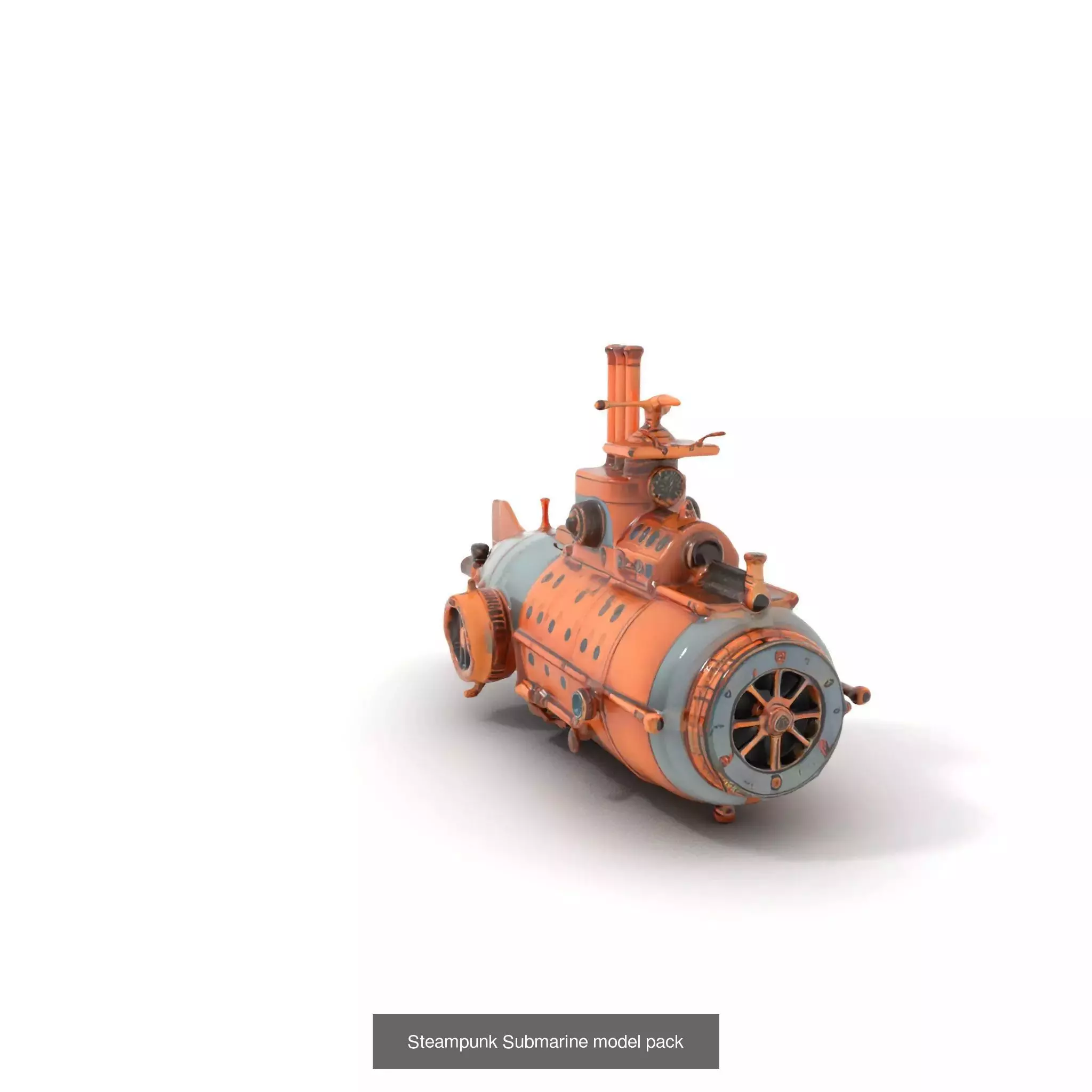 Submarine Models Pack 3D Model Collection_40