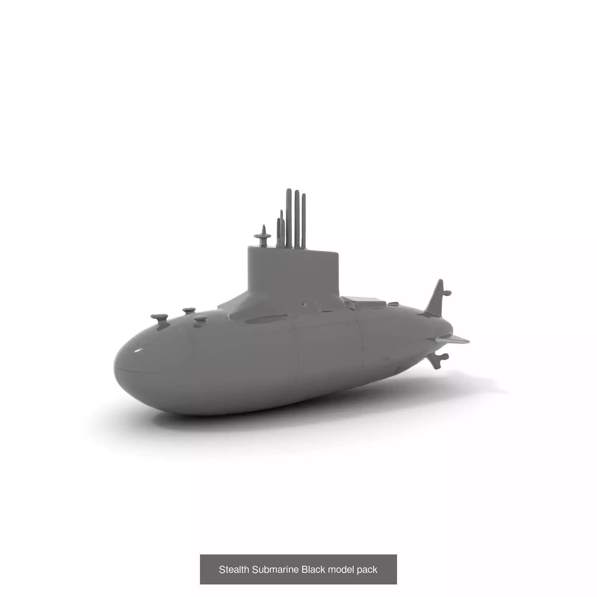 Submarine Models Pack 3D Model Collection_30