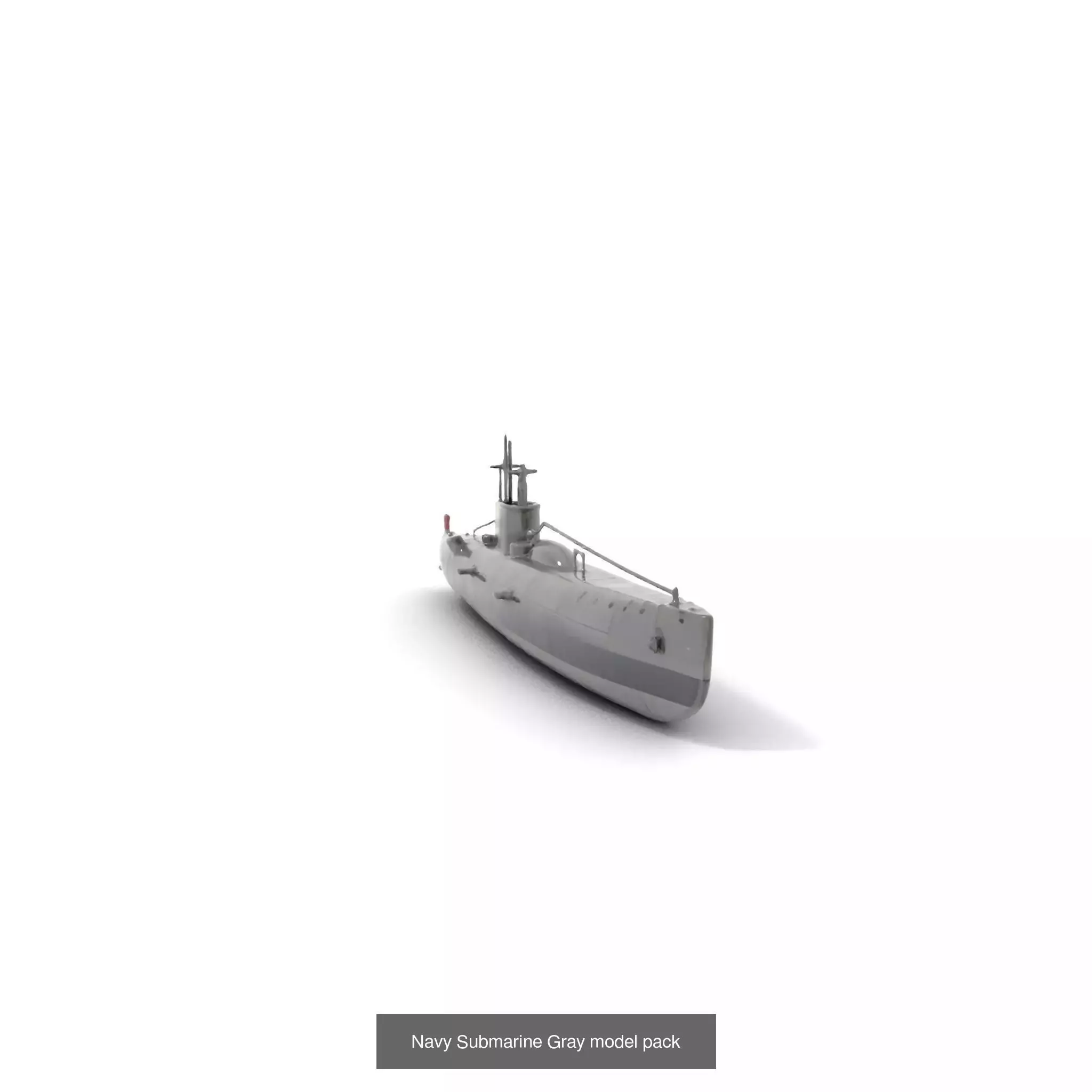 Submarine Models Pack 3D Model Collection_34