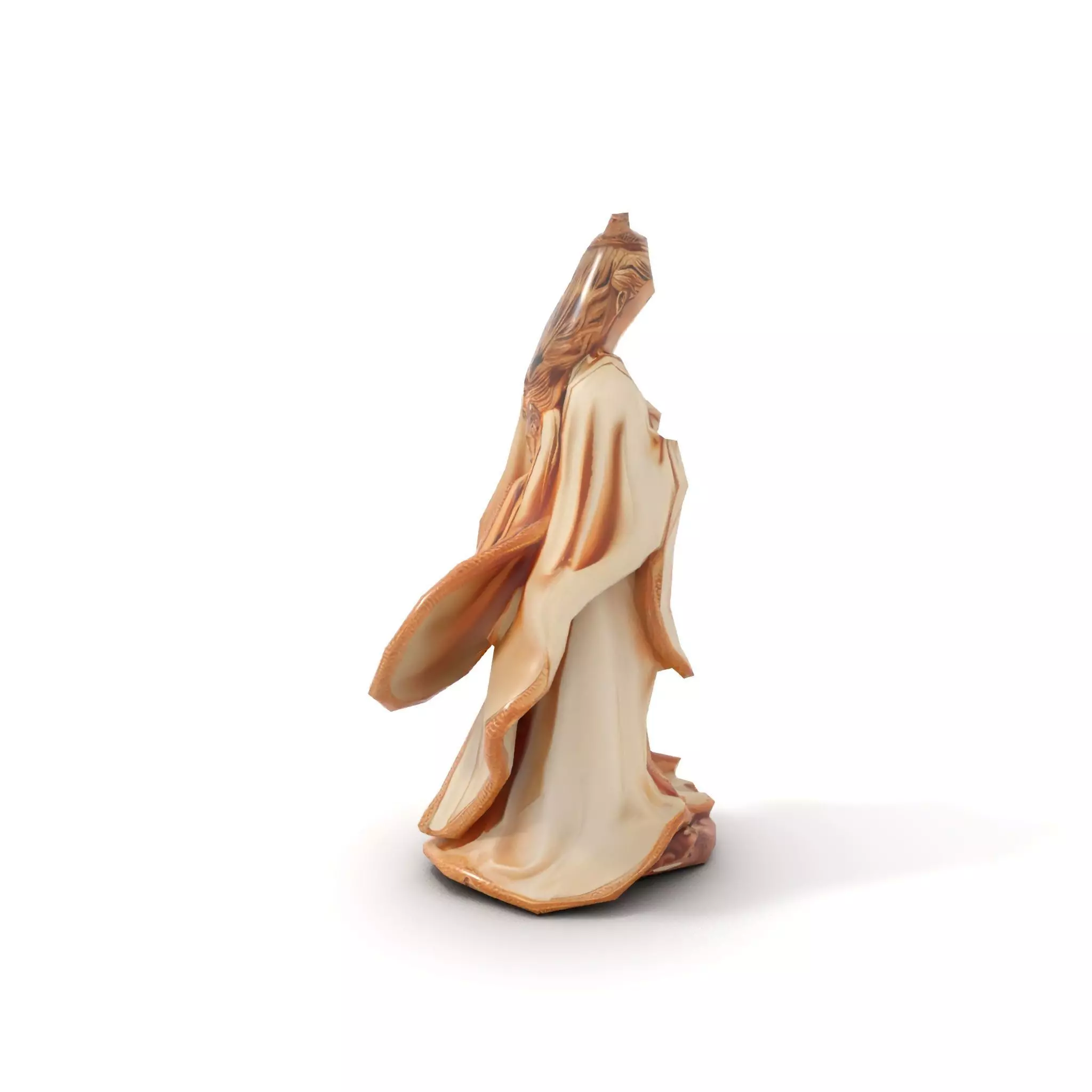 Regal Ivory Statue model pack Low-poly 3D model_9