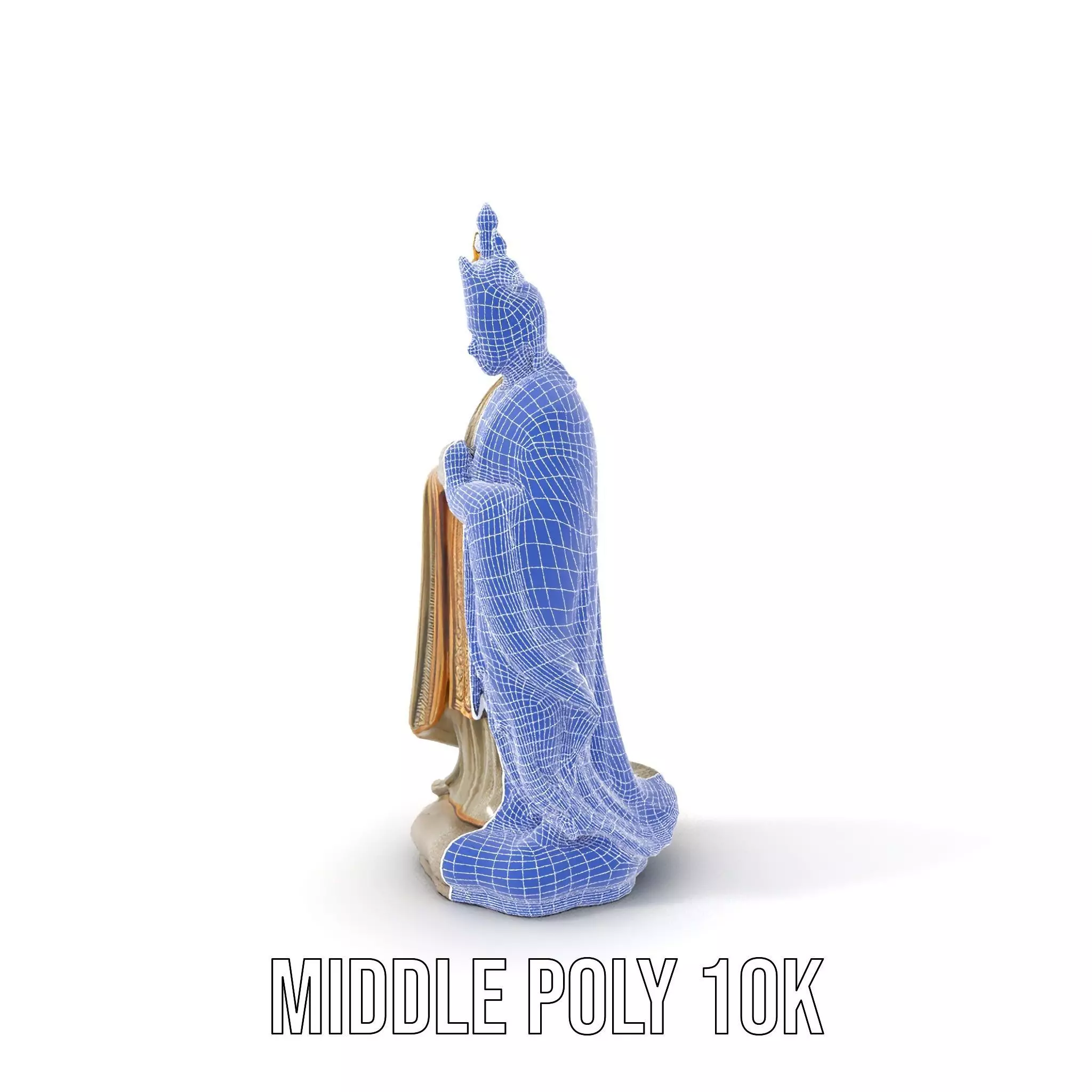 Regal Ivory Statue model pack Low-poly 3D model_29