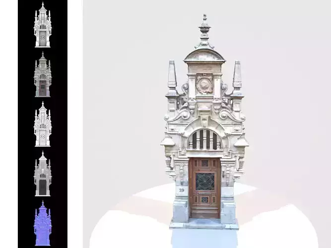 Luxury Door entrance Wood