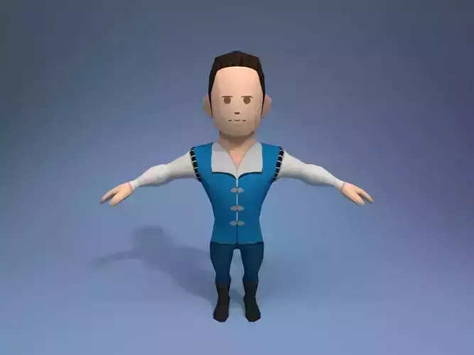 Medieval character noble 2