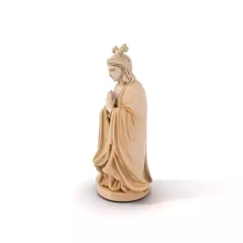 Serene Ivory Figurine model pack