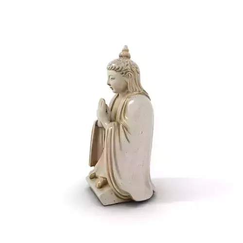 Serene Buddha Statue model pack