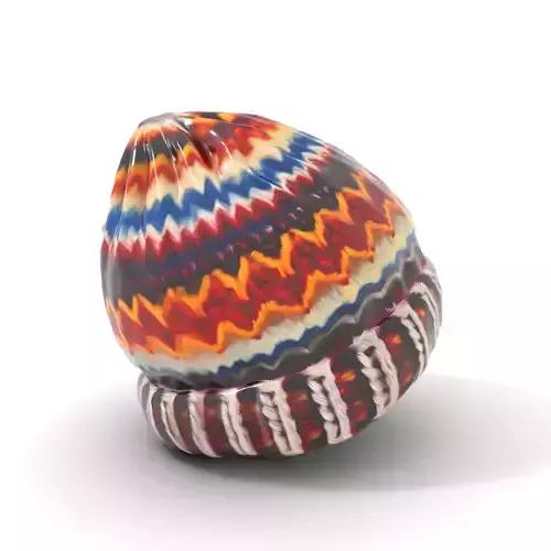 Colorful Knit Beanie model pack