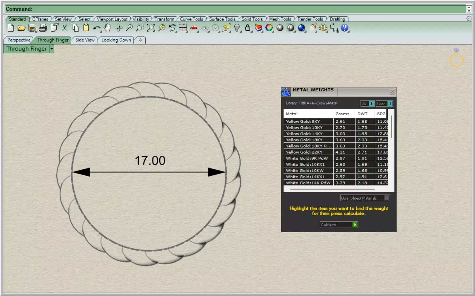 Designer Wedding Rings 186113 3D print model_5