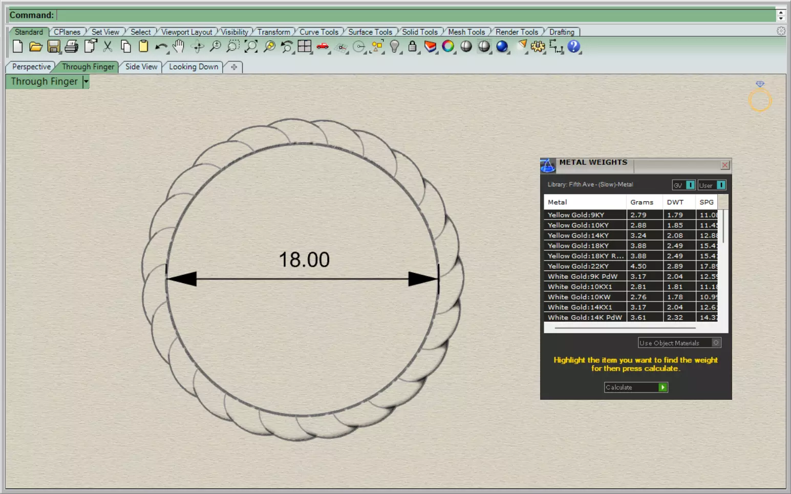 Designer Wedding Rings 186113 3D print model_6
