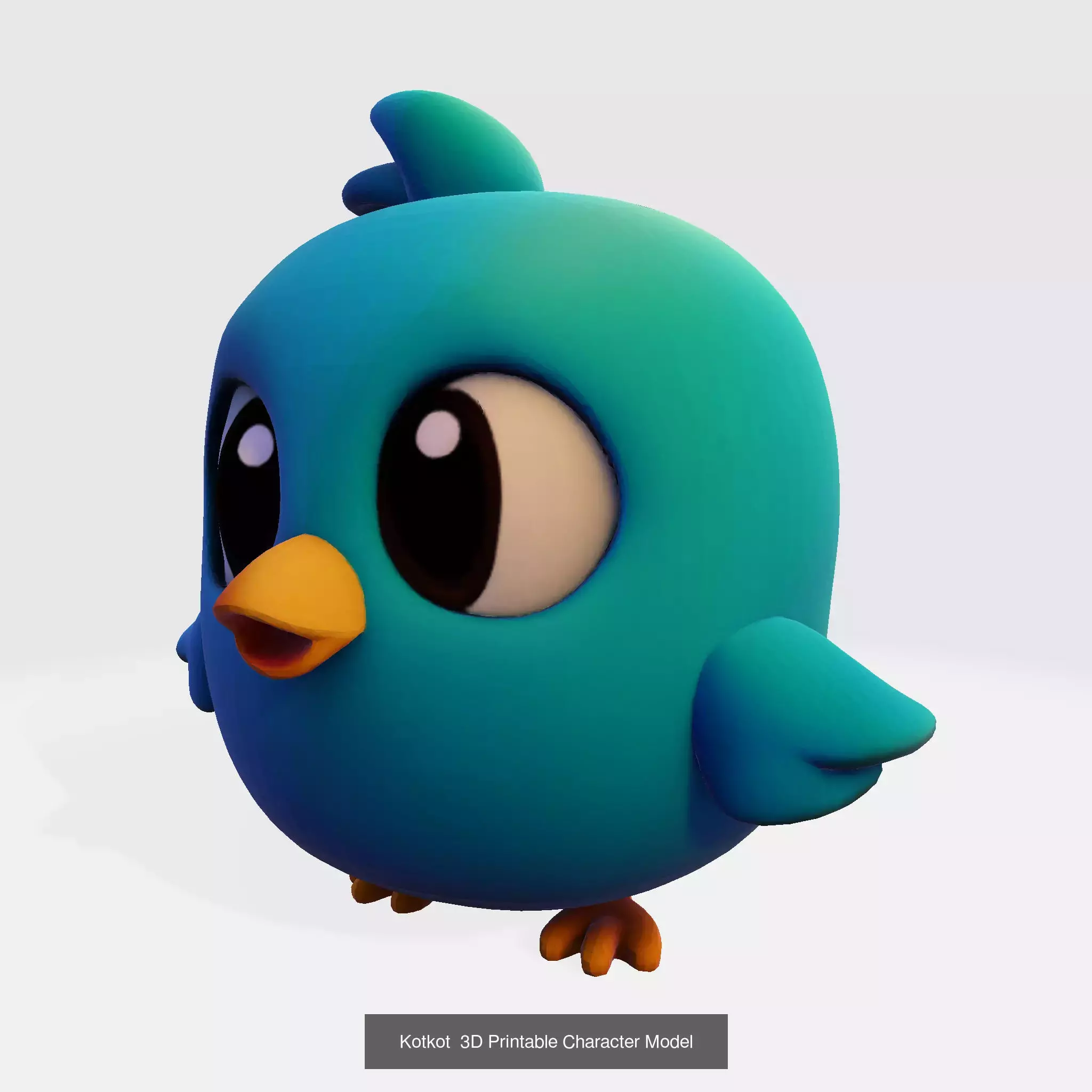 Mega Cartoon Character Pack 32 Stylized 3D 3D Model Collection_32