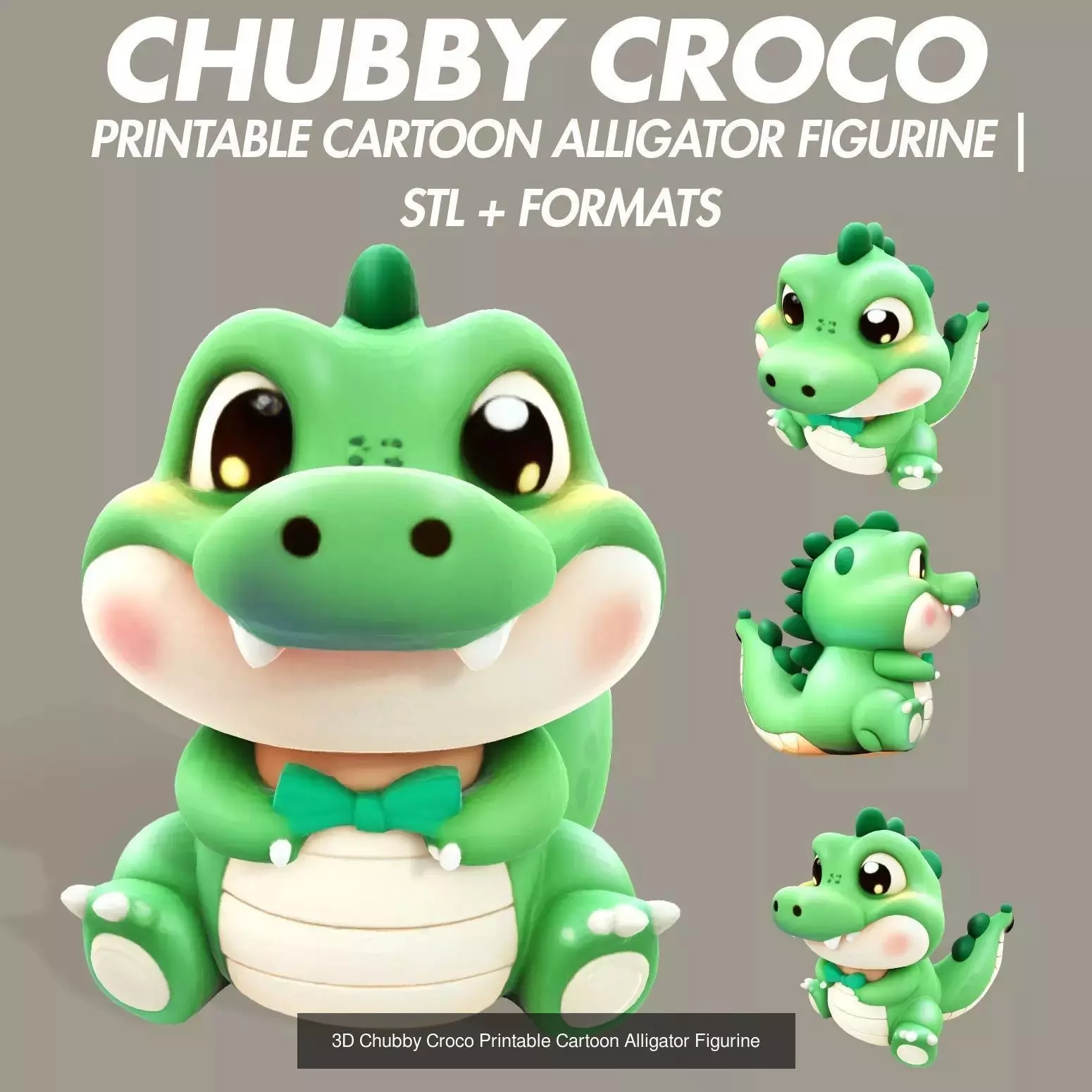 Mega Cartoon Character Pack 32 Stylized 3D 3D Model Collection_7