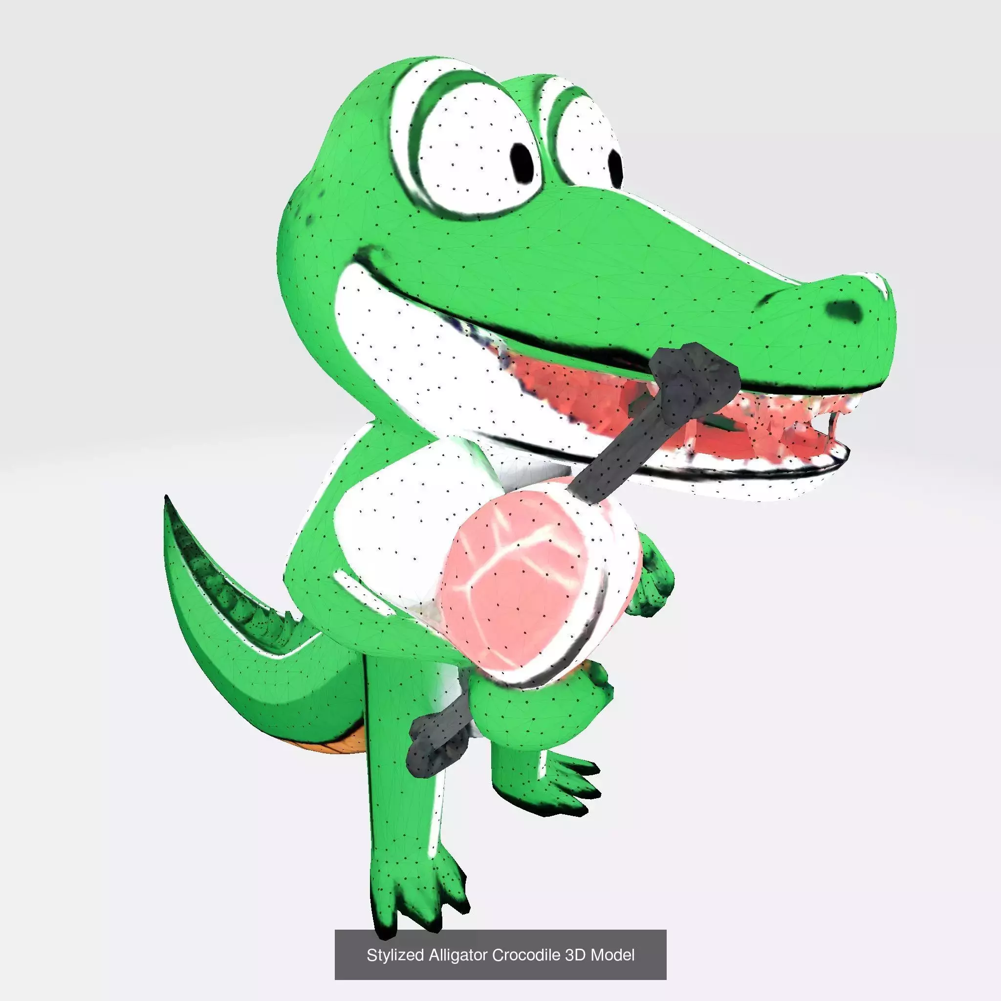 Mega Cartoon Character Pack 32 Stylized 3D 3D Model Collection_4