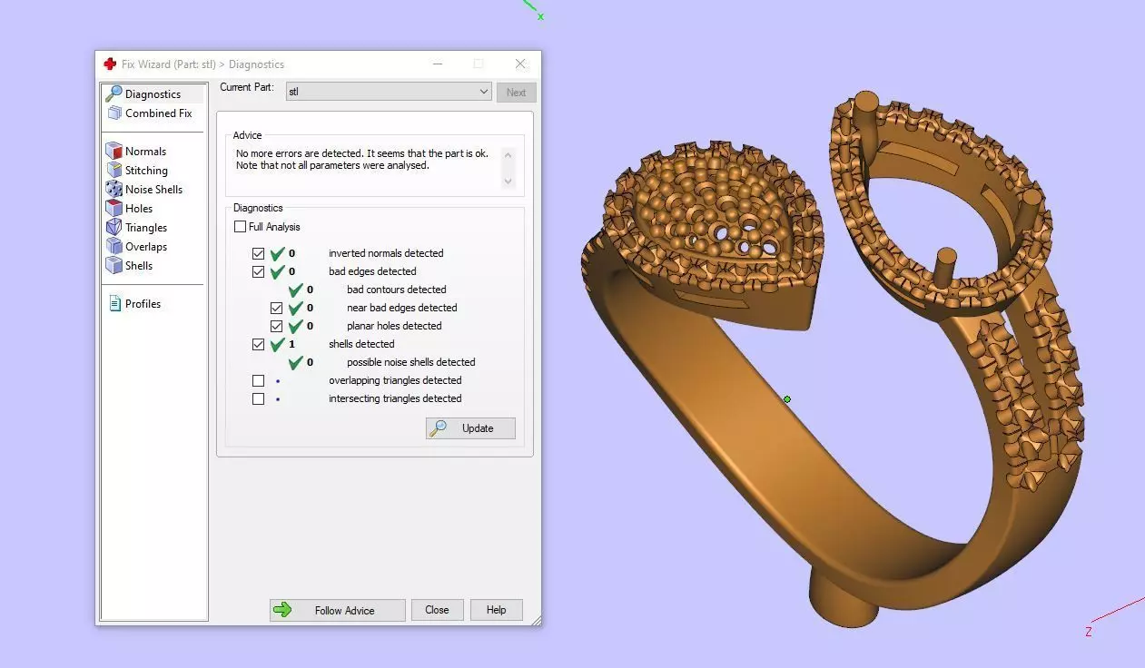 Gold N1459 3D print model_7