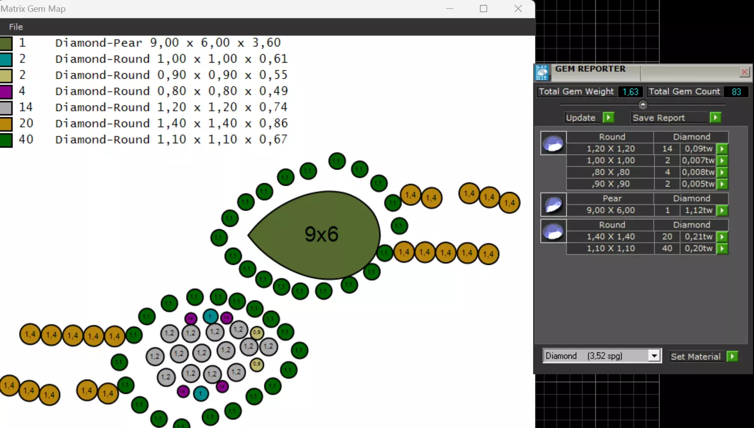 Gold N1459 3D print model_6