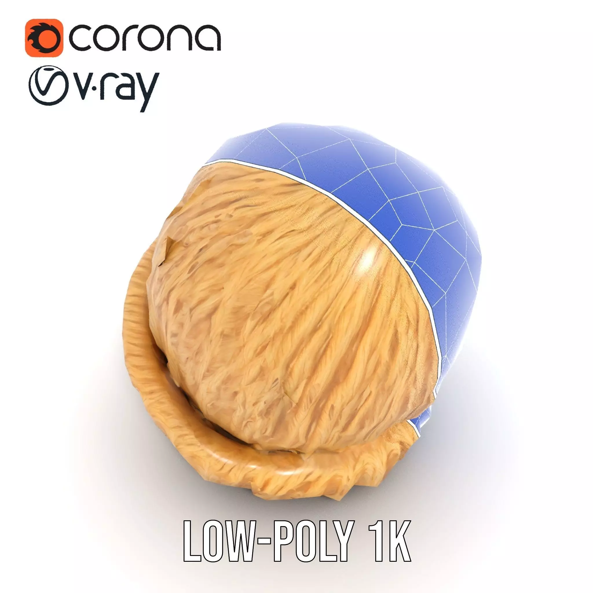 Cream Knit Beanie model pack Texture_25