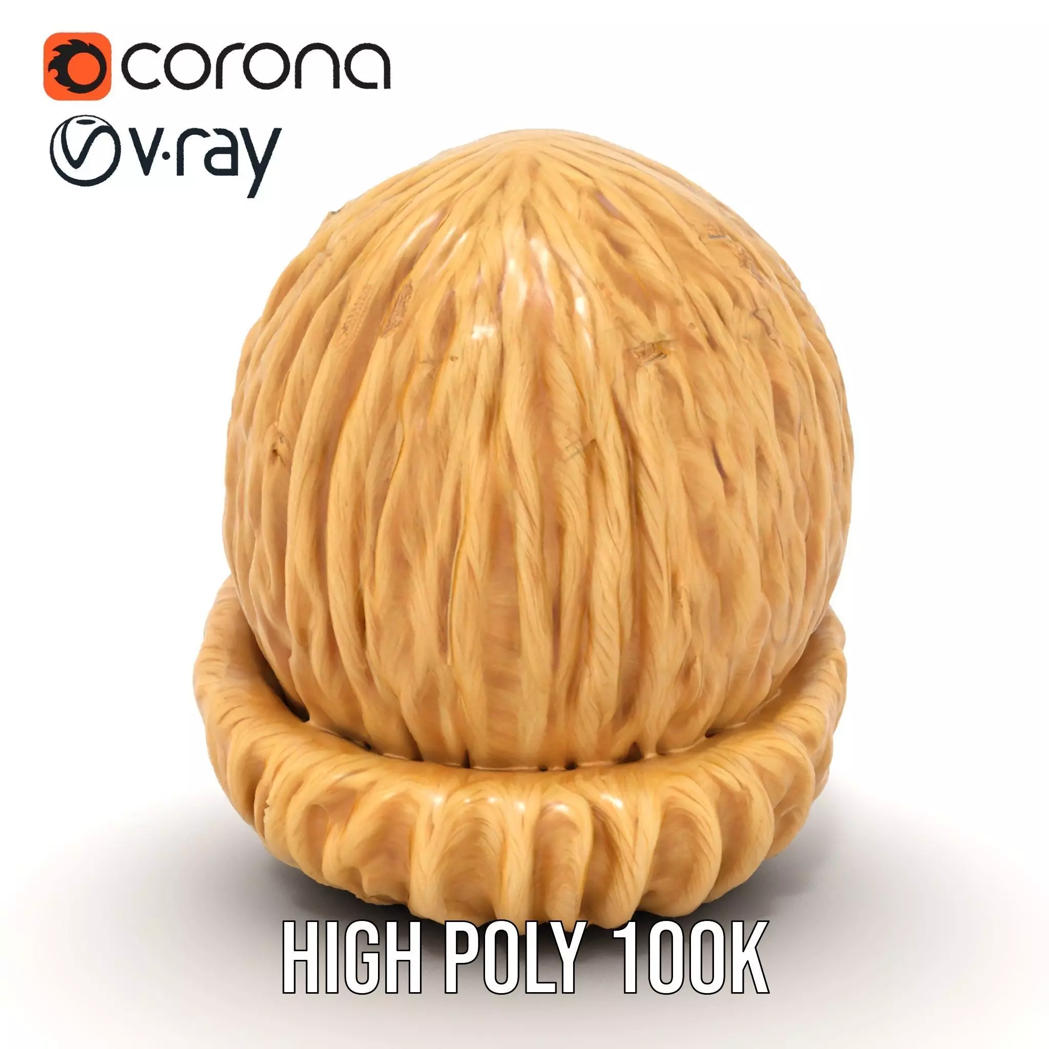 Cream Knit Beanie model pack Texture_26