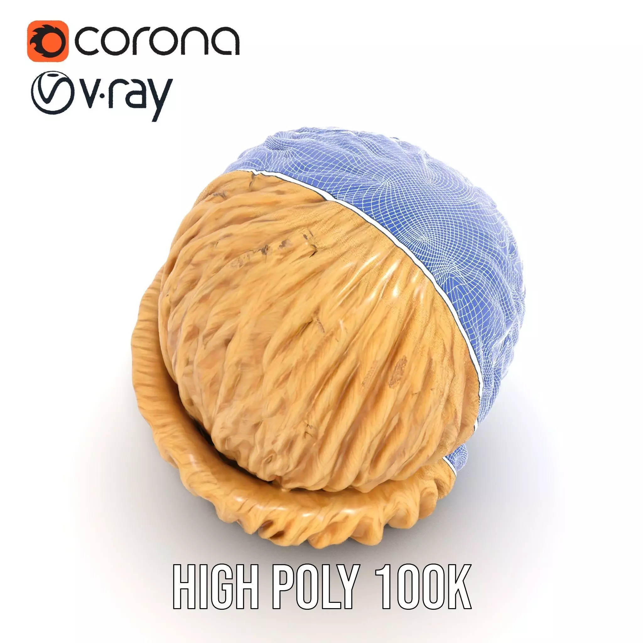 Cream Knit Beanie model pack Texture_32