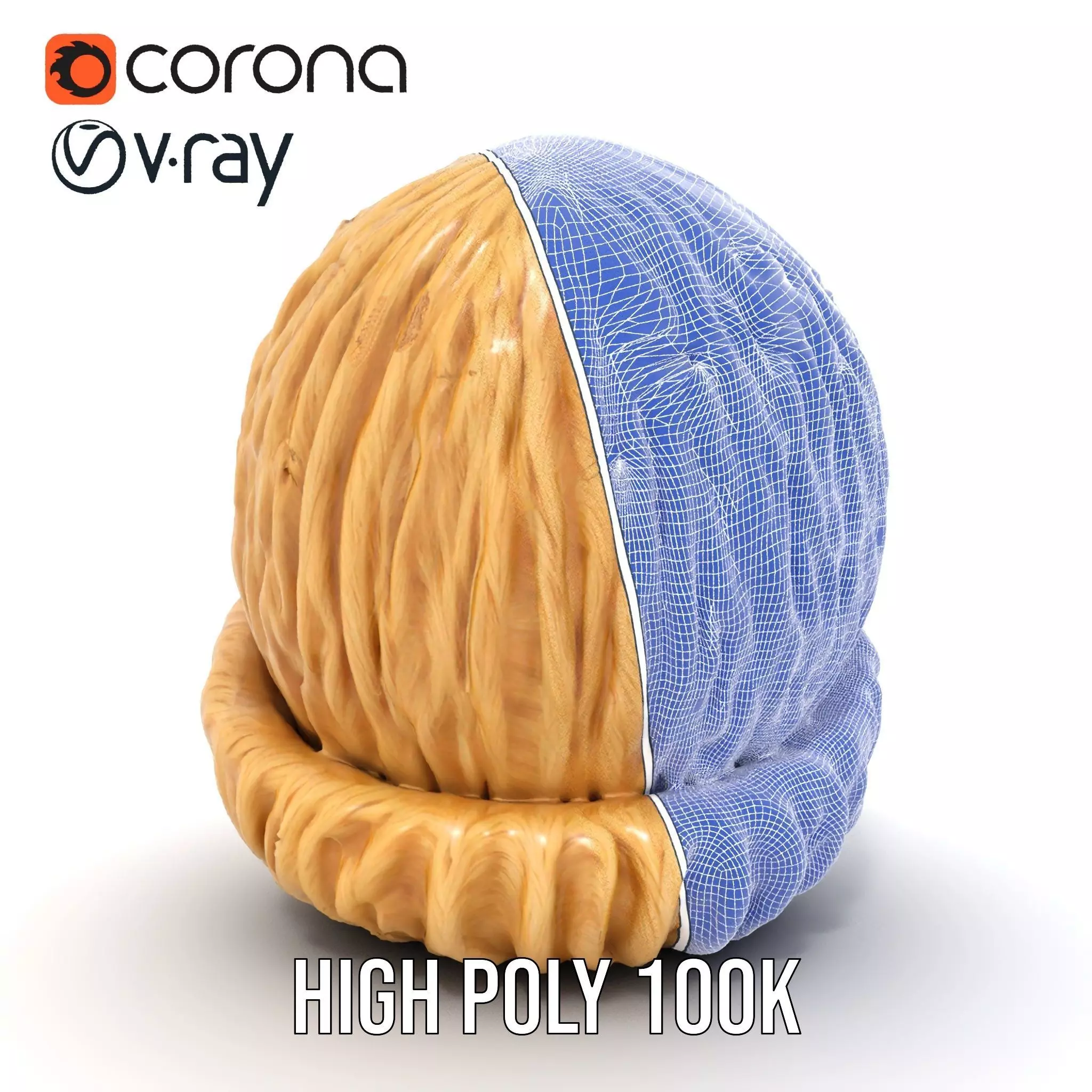 Cream Knit Beanie model pack Texture_33