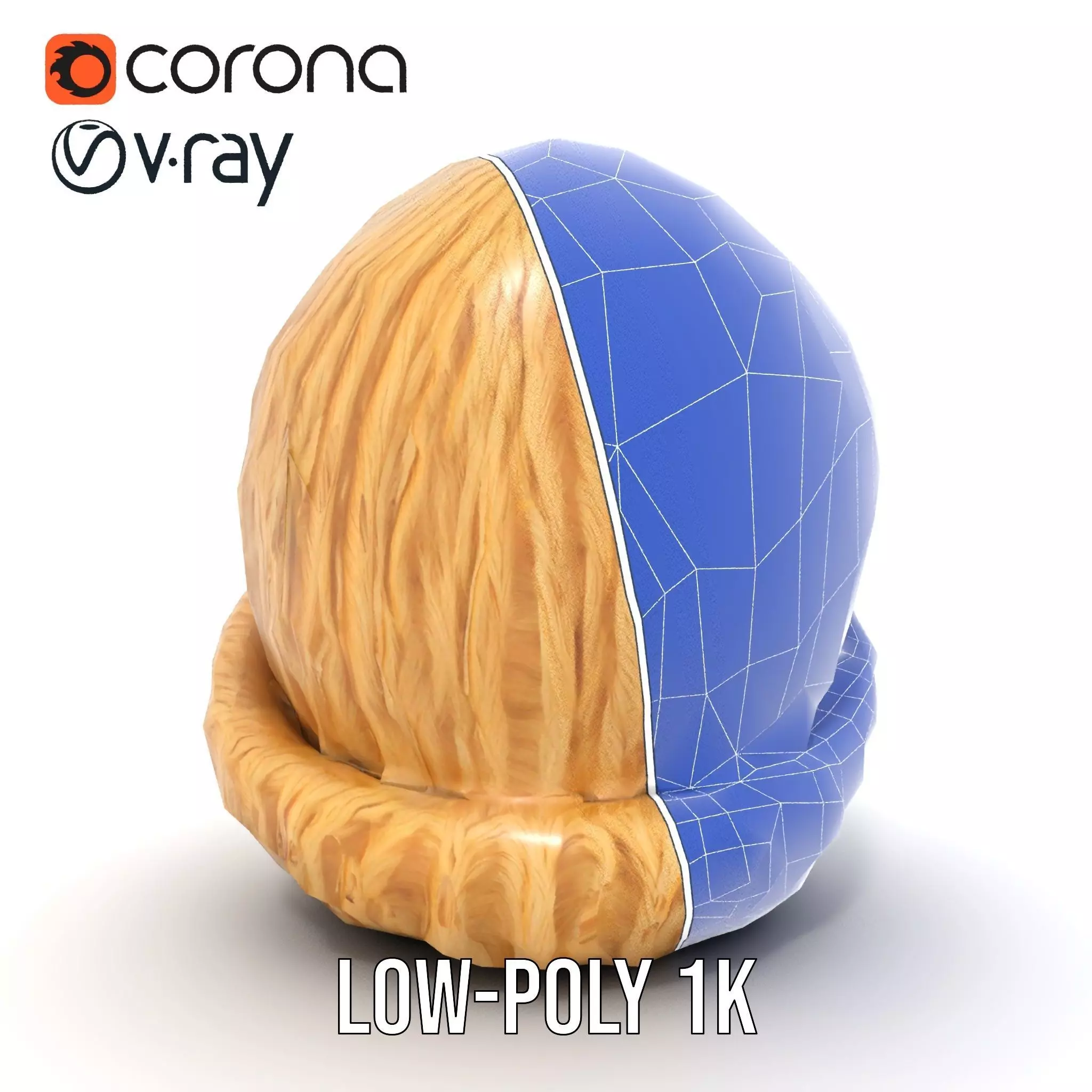 Cream Knit Beanie model pack Texture_14