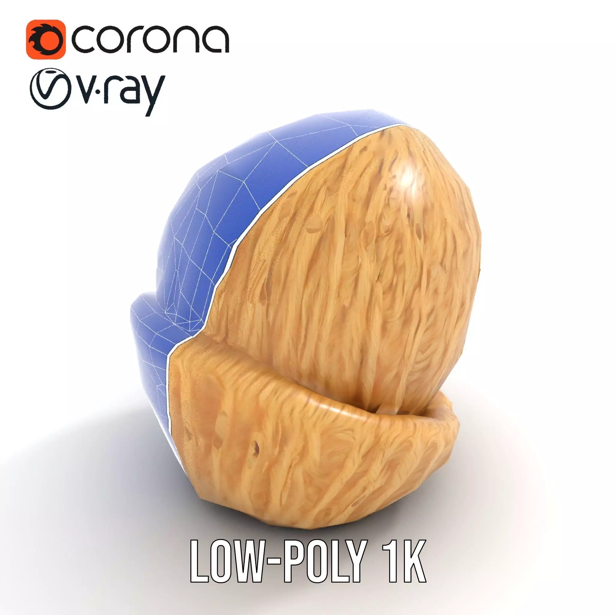 Cream Knit Beanie model pack Texture_28