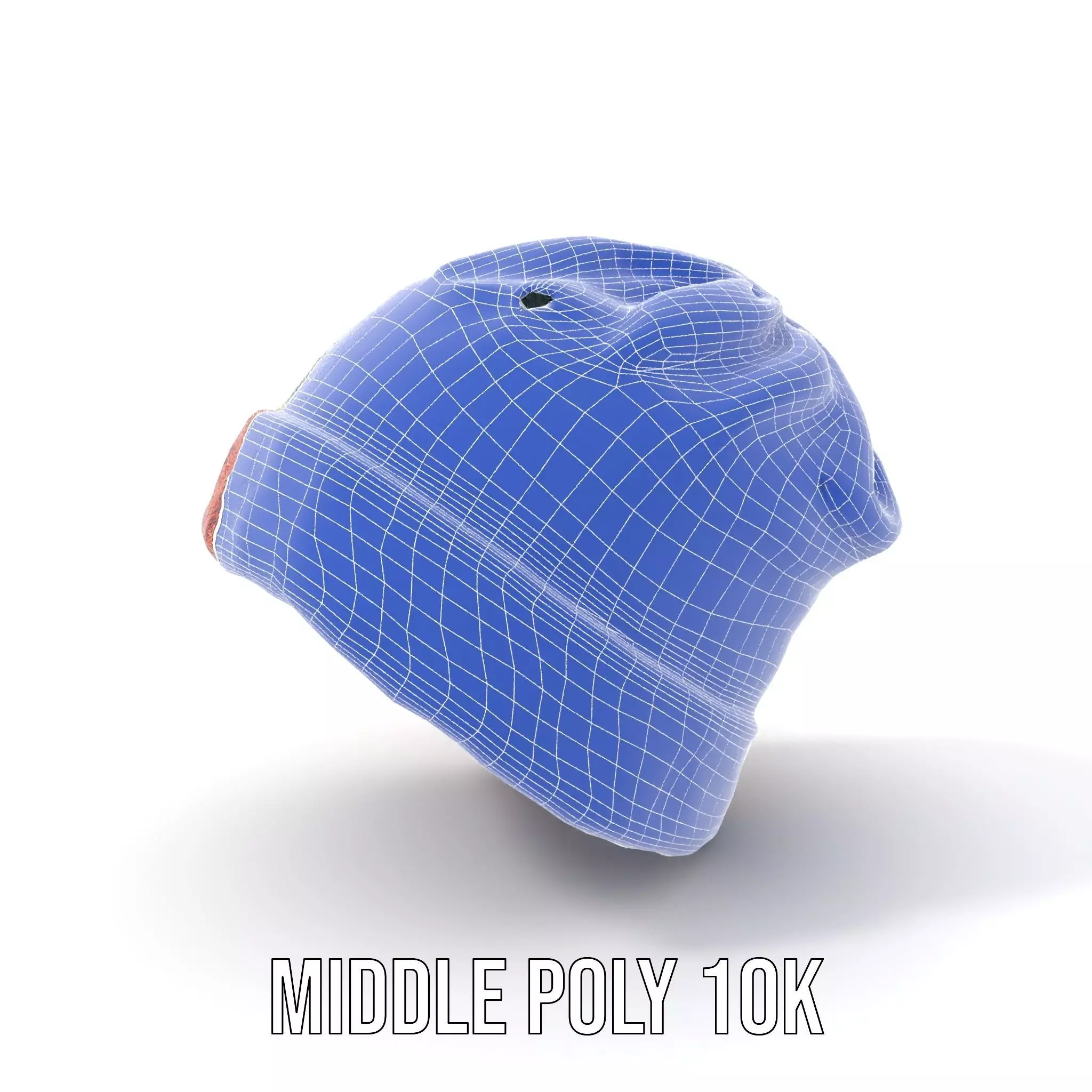 Colorful Knit Beanie model pack Low-poly 3D model_21