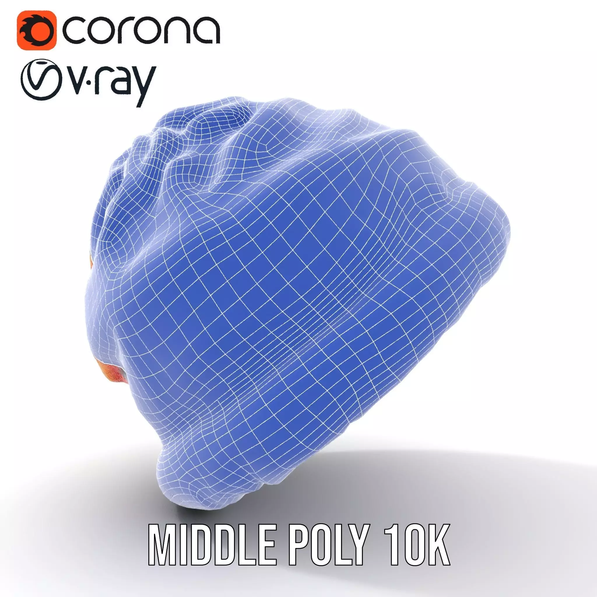 Colorful Knit Beanie model pack Low-poly 3D model_29