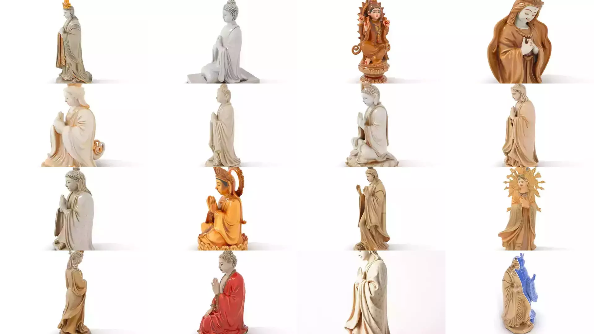 Divine Serenity Statues Pack 3D Model Collection_31