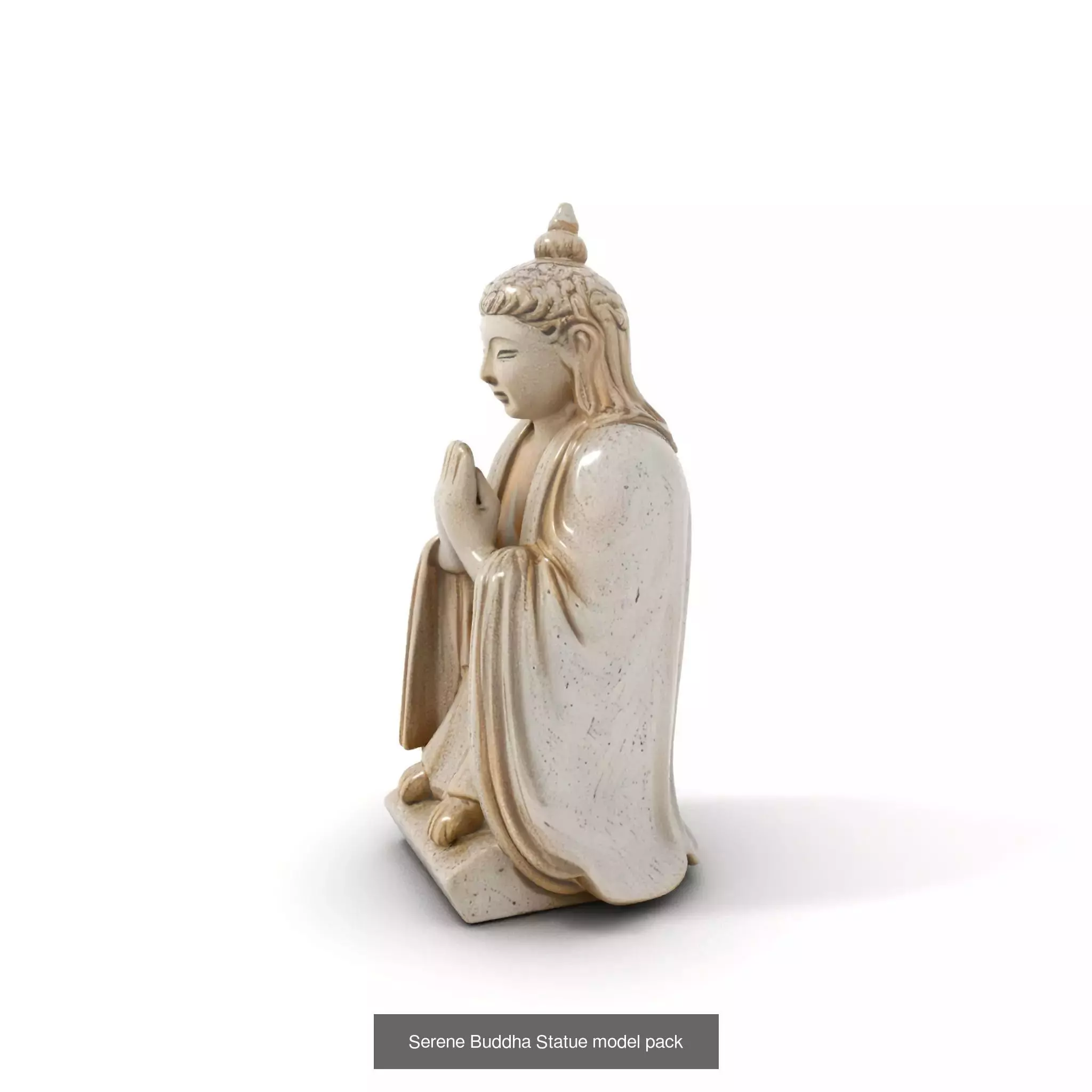 Divine Serenity Statues Pack 3D Model Collection_57