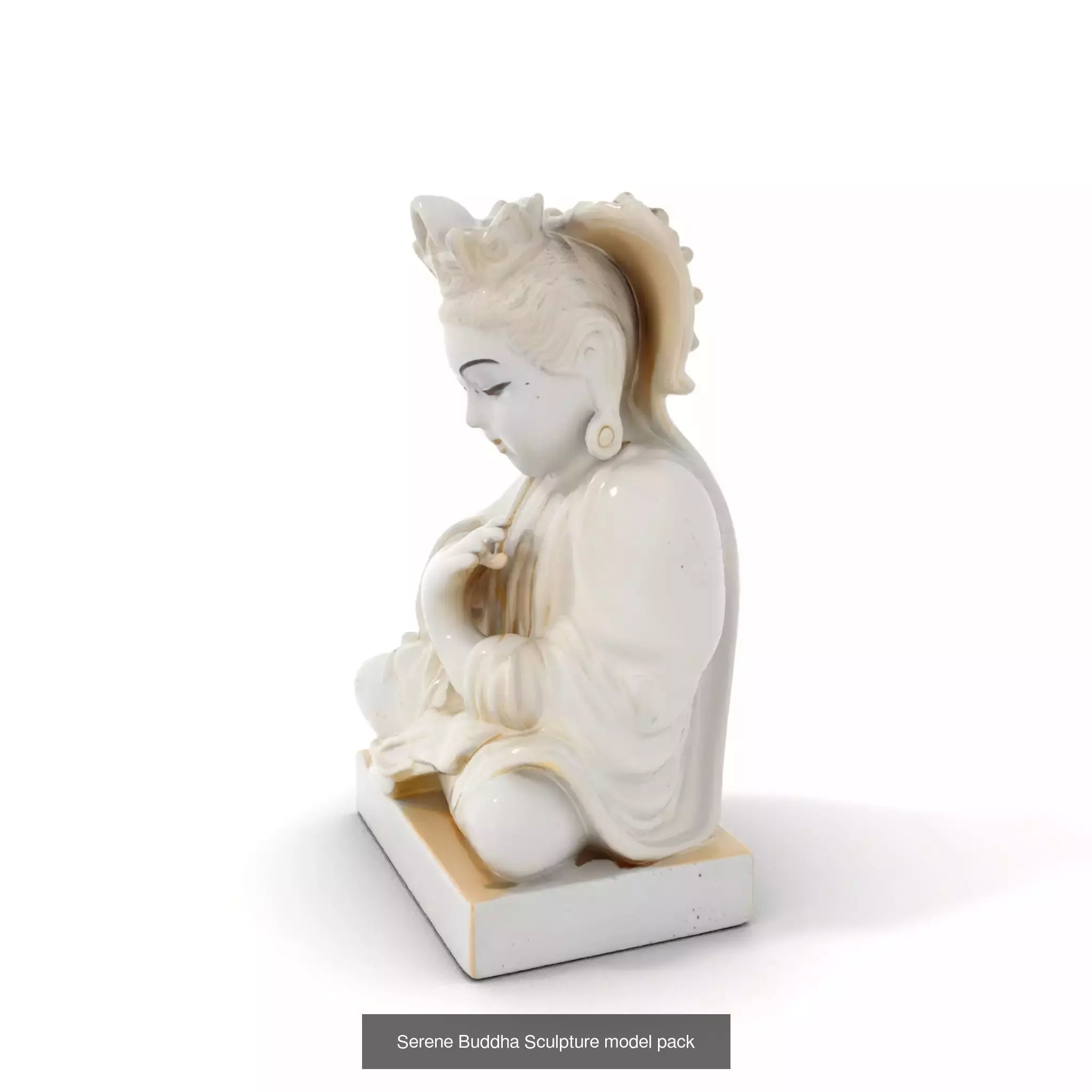 Divine Serenity Statues Pack 3D Model Collection_41