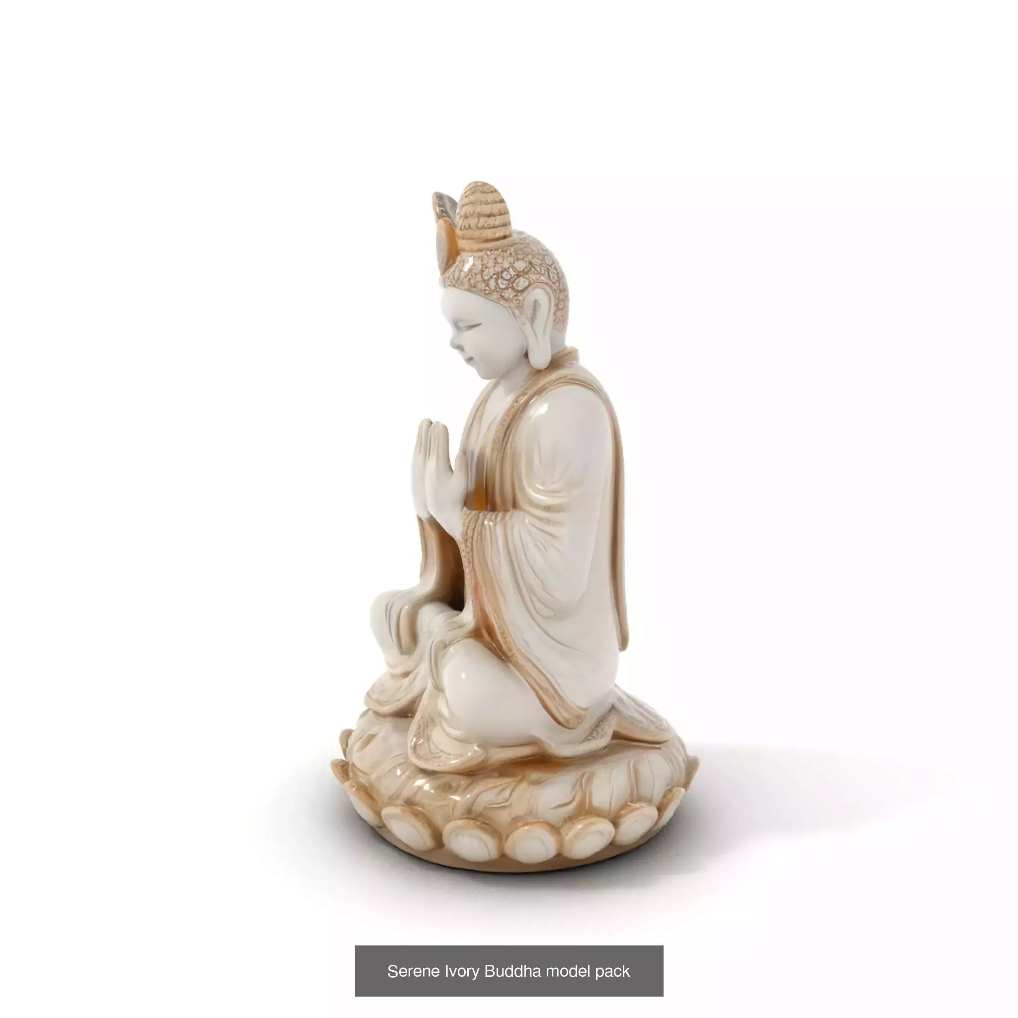 Divine Serenity Statues Pack 3D Model Collection_55