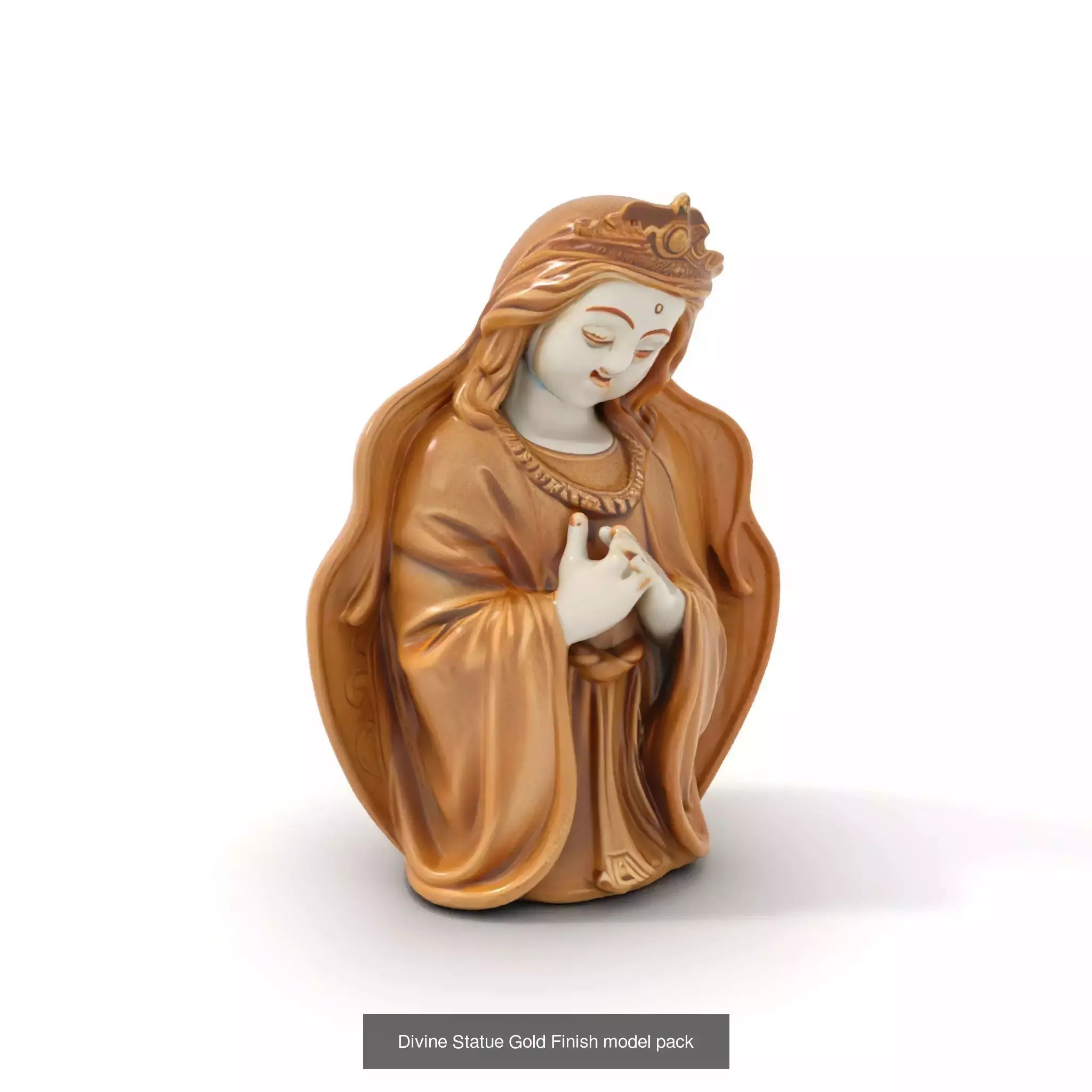 Divine Serenity Statues Pack 3D Model Collection_52