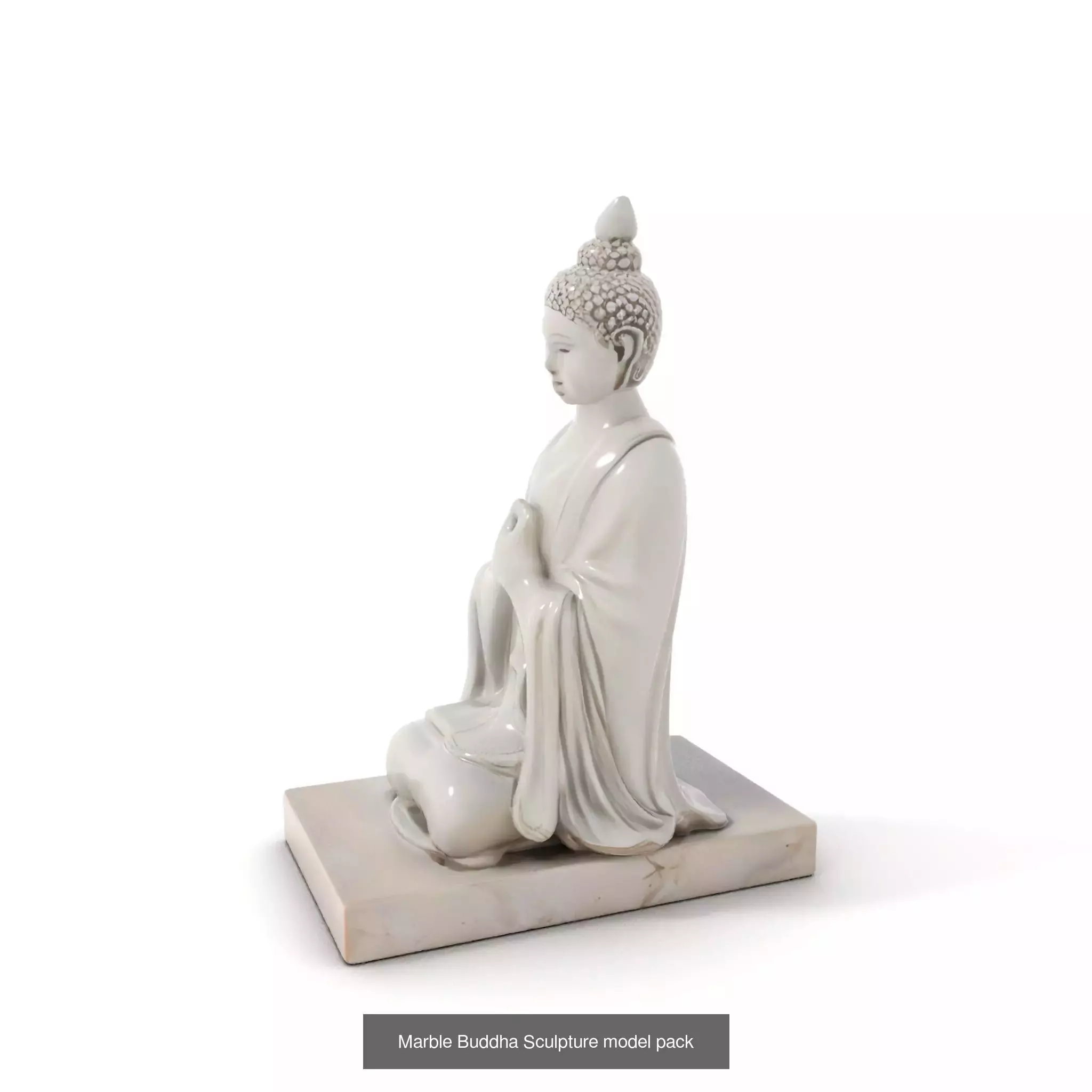 Divine Serenity Statues Pack 3D Model Collection_50