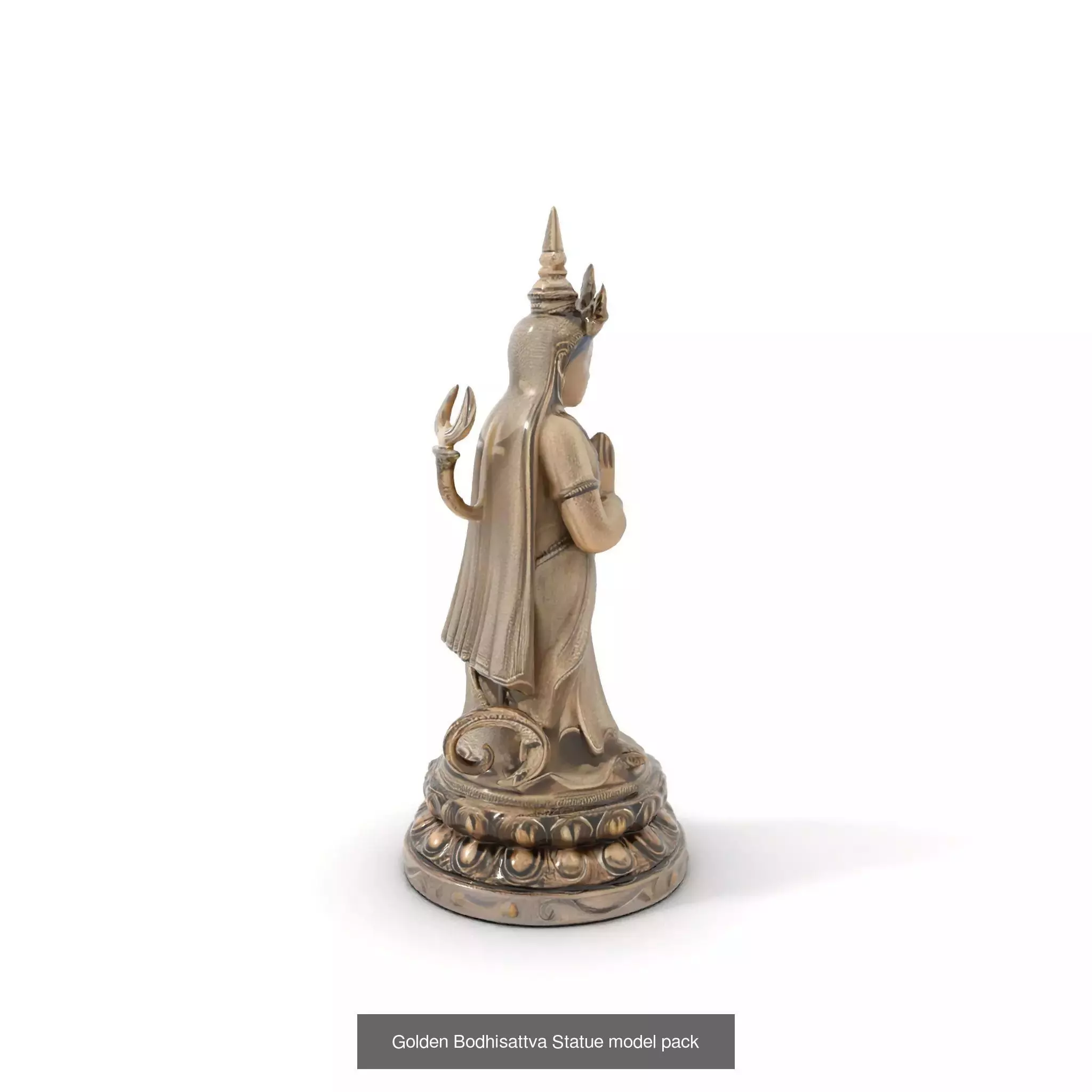 Divine Serenity Statues Pack 3D Model Collection_46